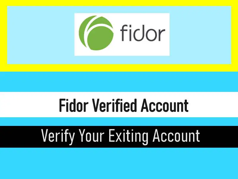 Fidor Accounts/ identity verification