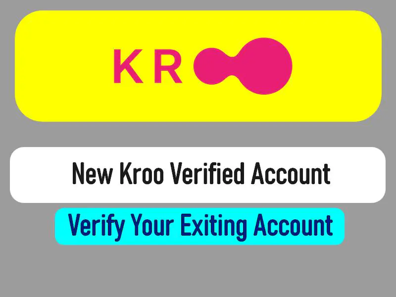 Kroo Account / Identity verification