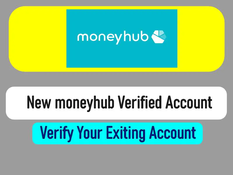 Moneyhub Account / identity verification